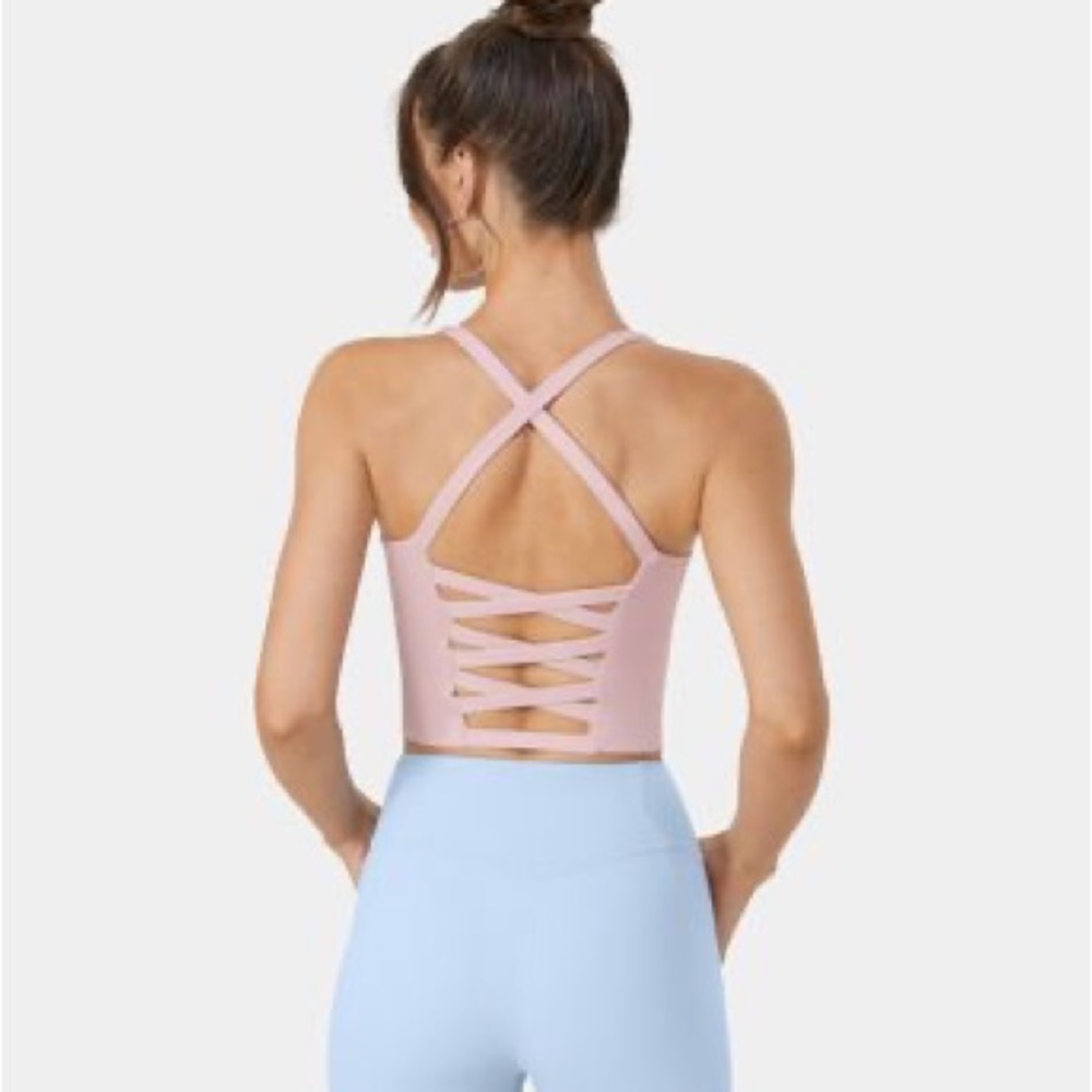Cropped Halara Workout Top